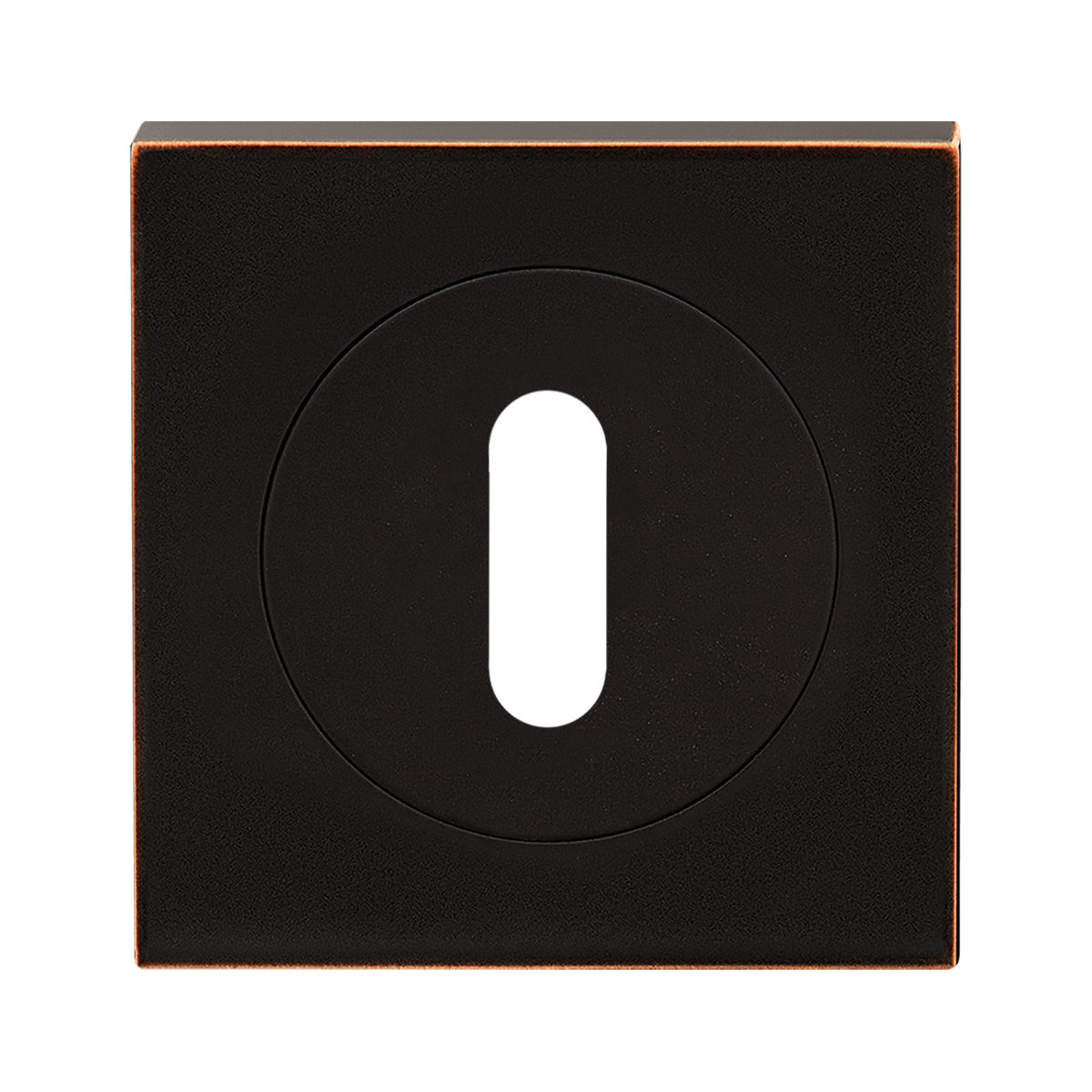 Karcher Design CEZ1341 BB 81 3 piece rose, standard keyhole Escutcheons oil rubbed bronze