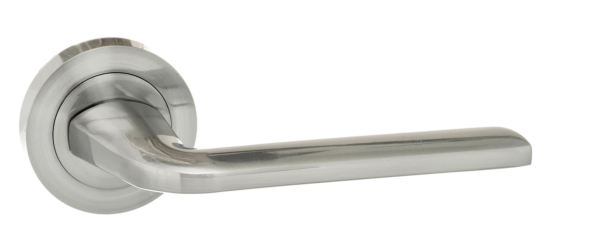 Eco Surf Aluminium Lever on Round Rose - Satin ChromeECO60SC