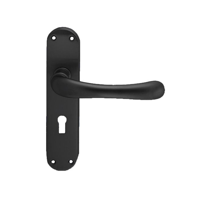 Manital EL11MB Ibra Lever On Backplate - Lock 57Mm C/C Nero (Matt Black) Matt Black