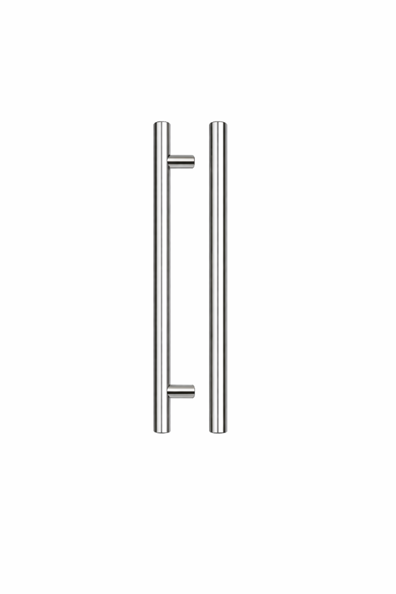 IRONZONE Elegance Cabinet Handle,192mm Center-to-Center, 252mm Overall, Polished Chrome
