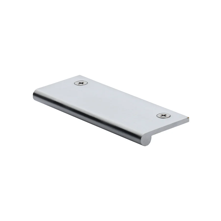 Heritage Brass EP100-68-SC EP Edge Pull Door Handle 100mm Satin Chrome finish