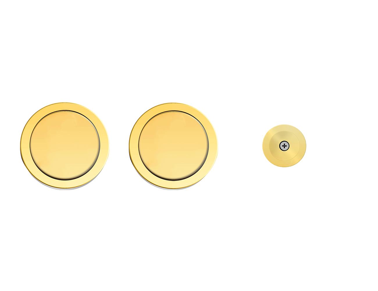 Karcher Design EPD 0S 78 - pocket door set polished zirconium
