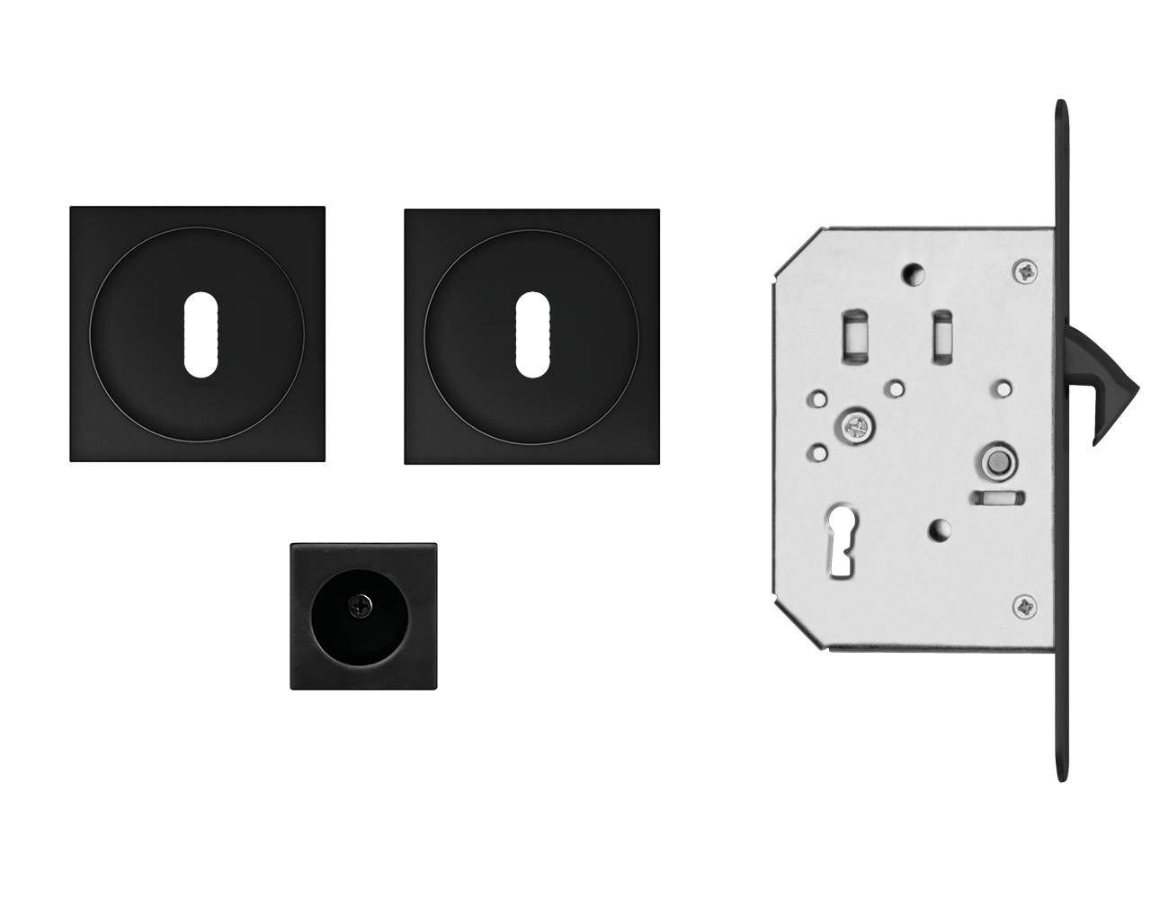 Karcher Design EPDQ BB 83 - pocket door set cosmos black