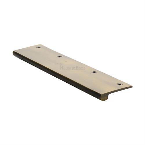 Heritage Brass EPT100-38-AT EPT Edge Pull Cabinet Handle 100mm Antique Brass finish