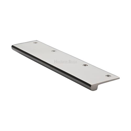 Heritage Brass EPT200-38-PNF EPT Edge Pull Cabinet Handle 200mm Polished Nickel finish