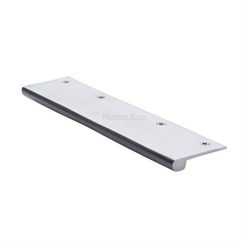 Heritage Brass EPT200-38-SC EPT Edge Pull Cabinet Handle 200mm Satin Chrome finish