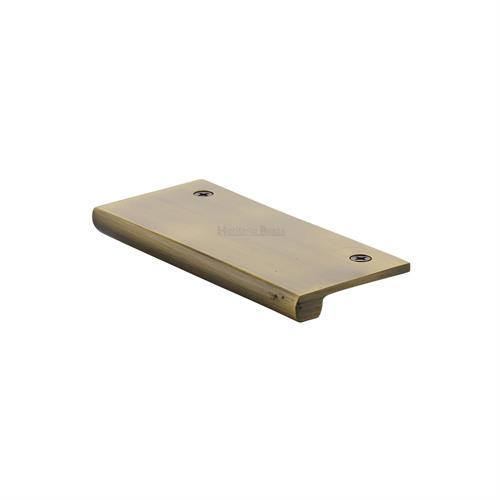 Heritage Brass EPT50-38-AT EPT Edge Pull Cabinet Handle 50mm Antique Brass finish