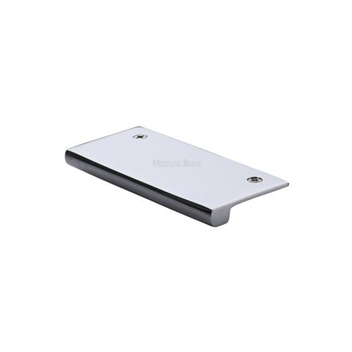 Heritage Brass EPT50-38-PC EPT Edge Pull Cabinet Handle 50mm Polished Chrome finish