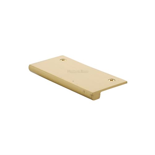 Heritage Brass EPT50-38-SB EPT Edge Pull Cabinet Handle 50mm Satin Brass finish