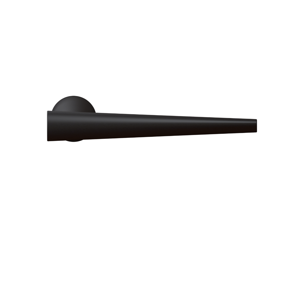 Karcher Design ER59M Brooklyn Door Handle on Round mini rose in cosmos black,