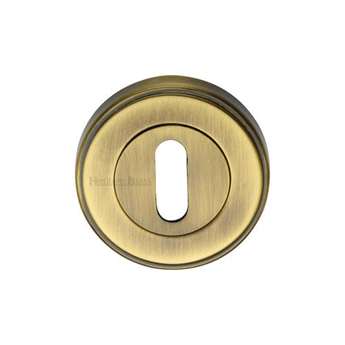 Heritage Brass ERD7000-AT Key Escutcheon Antique finish
