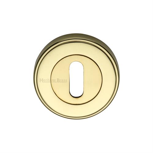 Heritage Brass ERD7000-PB Key Escutcheon Polished Brass finish