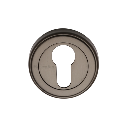 Heritage Brass ERD7020-MB Euro Profile Cylinder Escutcheon Matt Bronze finish