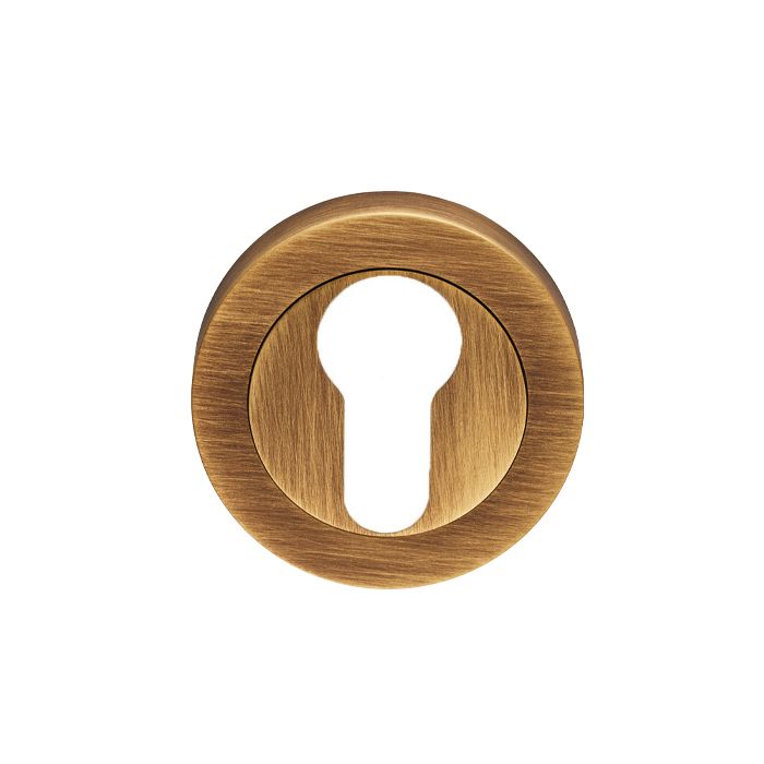 Carlisle Brass EUL001AB Escutcheon - Euro Profile On Concealed Fix Round Rose Antique Brass