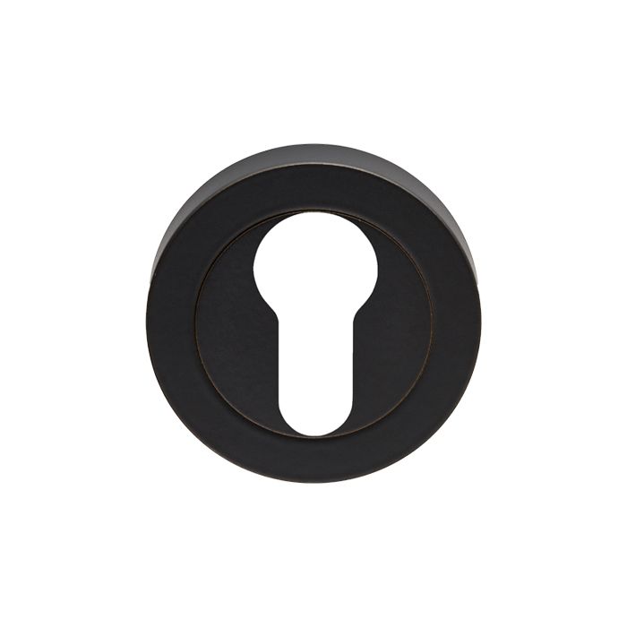 Carlisle Brass EUL001MB Escutcheon - Euro Profile On Concealed Fix Round Rose Matt Black