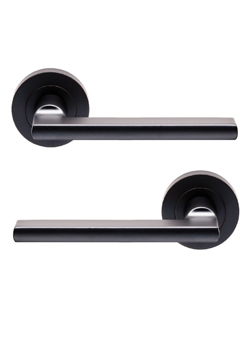 Carlisle Brass EUL030MB Trentino Lever On Rose Matt Black