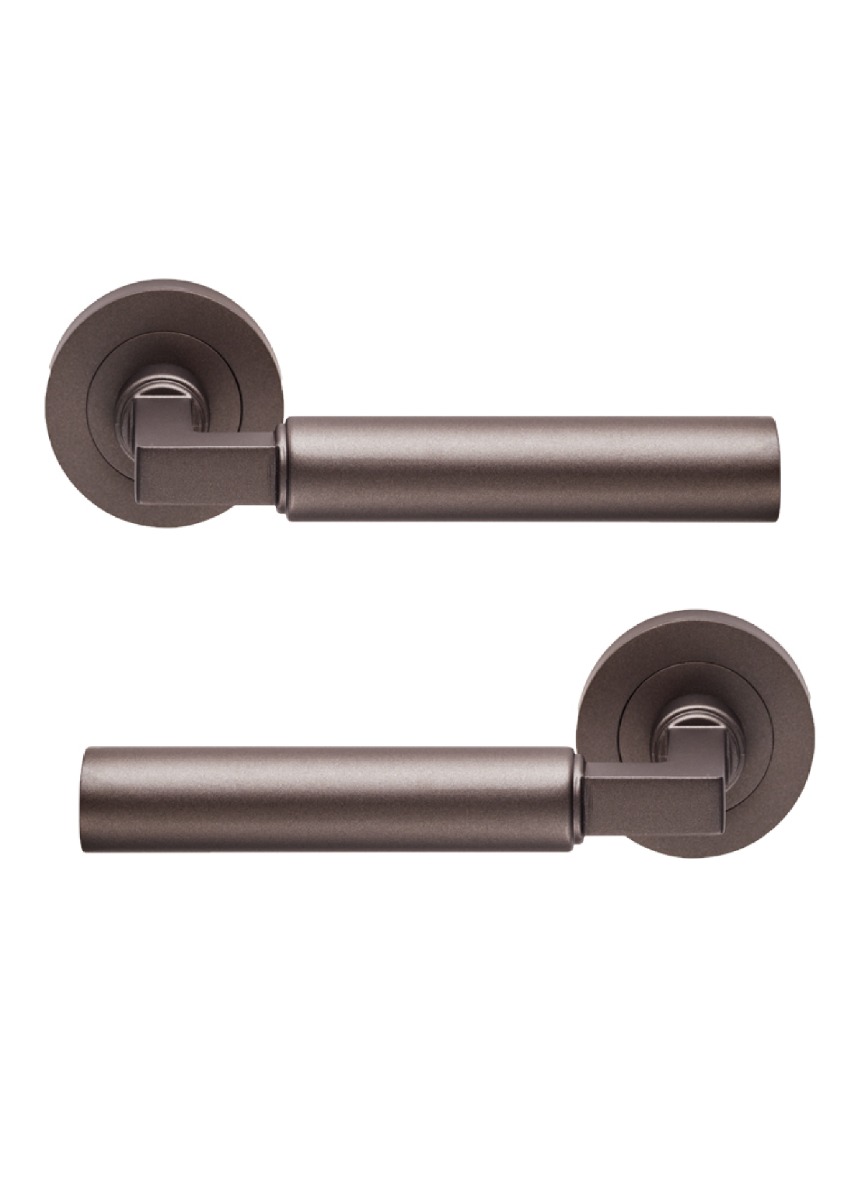 Carlisle Brass EUL040MBRZ Amiata Lever On Round Rose Matt Bronze