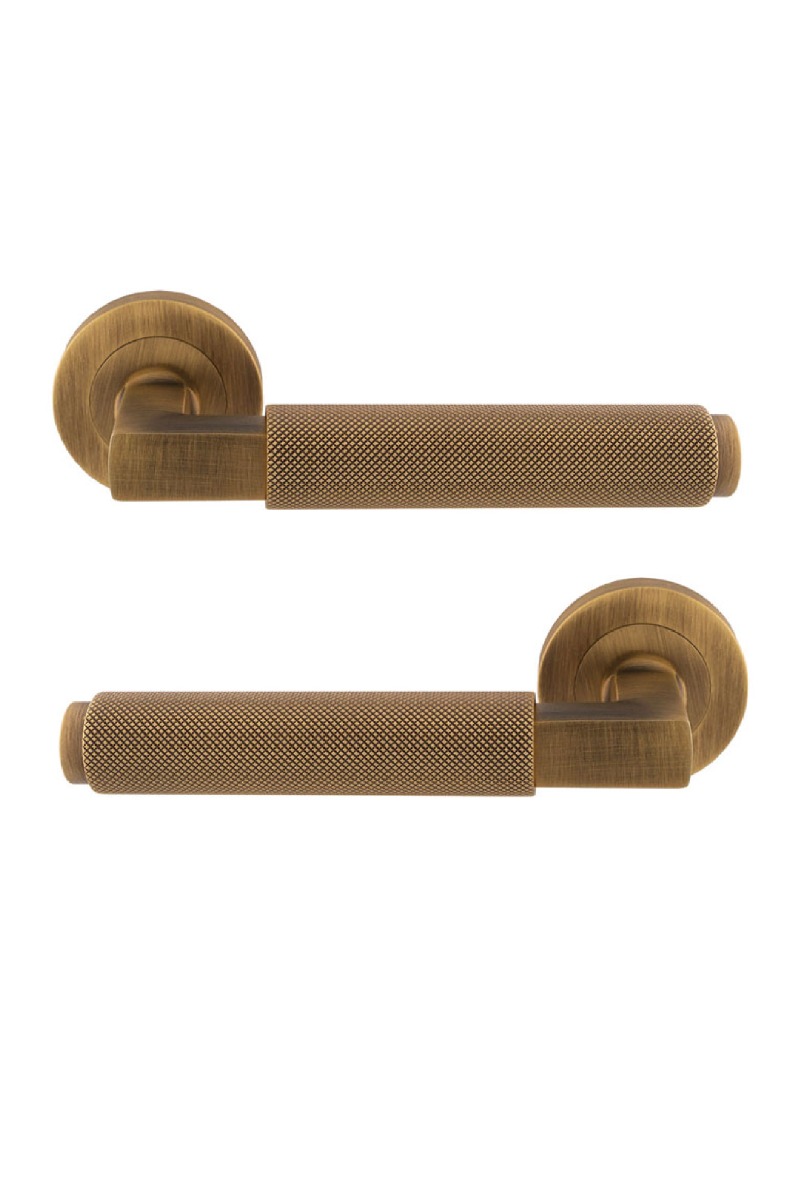 Carlisle Brass EUL060AB Terazzo Knurled Lever On Concealed Fix Round Rose