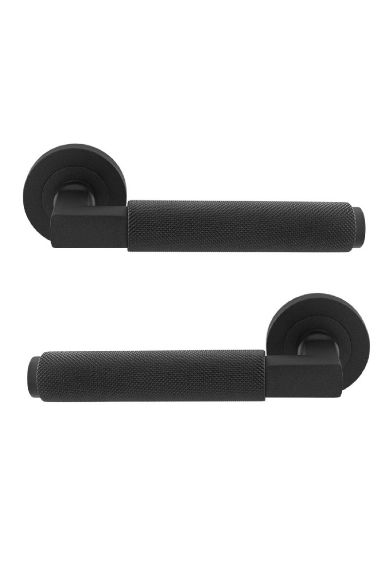 Carlisle Brass EUL060MB Terazzo Knurled Lever On Concealed Fix Round Rose