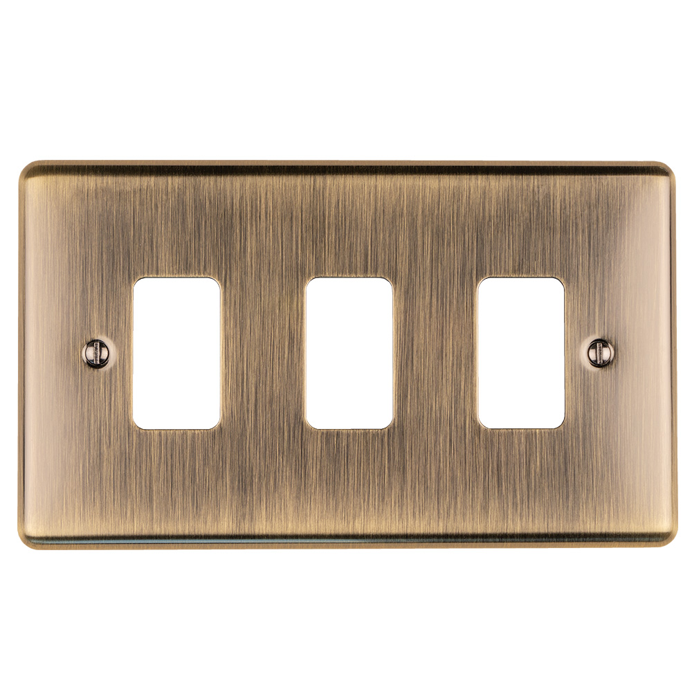 Eurolite En-G3Abb 3 Gang Grid Plate Antiqueenhance Range