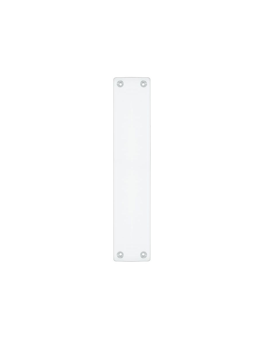 Fulton & Bray FB122ACP Finger Plate for FB112ACP - 300 x 60mm Polished Chrome