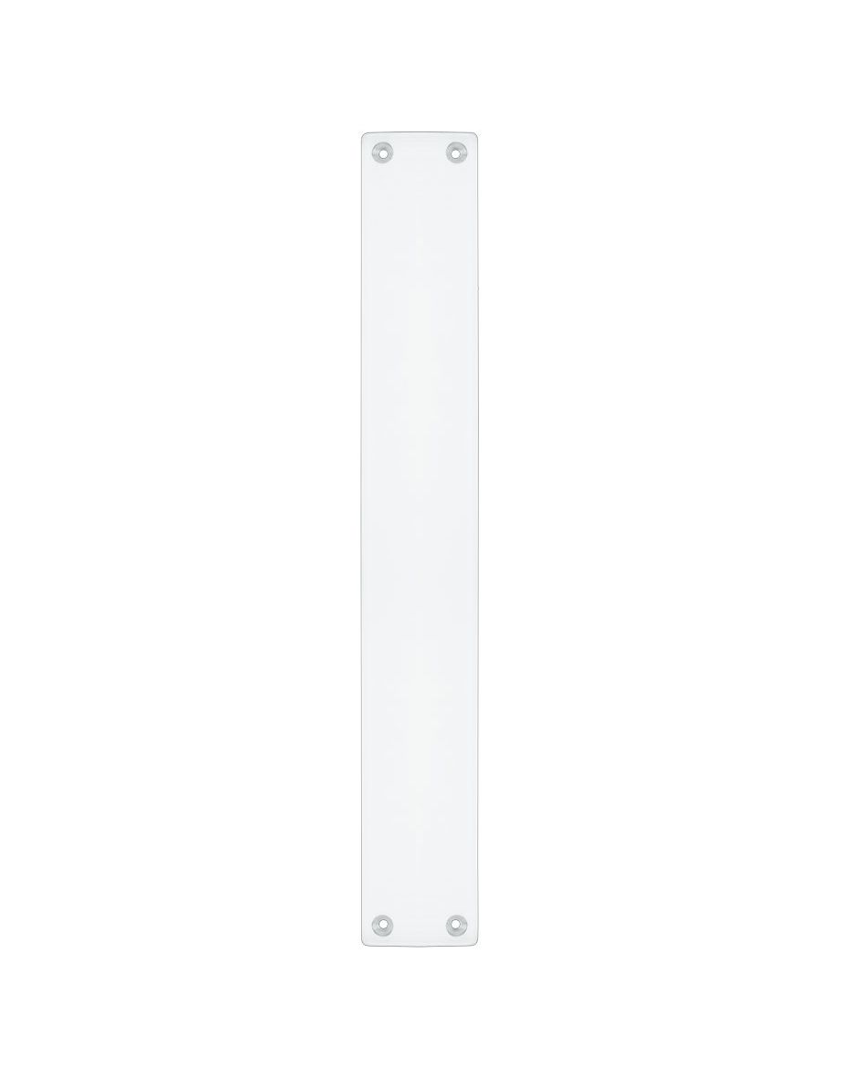 Fulton & Bray FB122BCP Finger Plate for FB112BCP - 425 x 60mm Polished Chrome