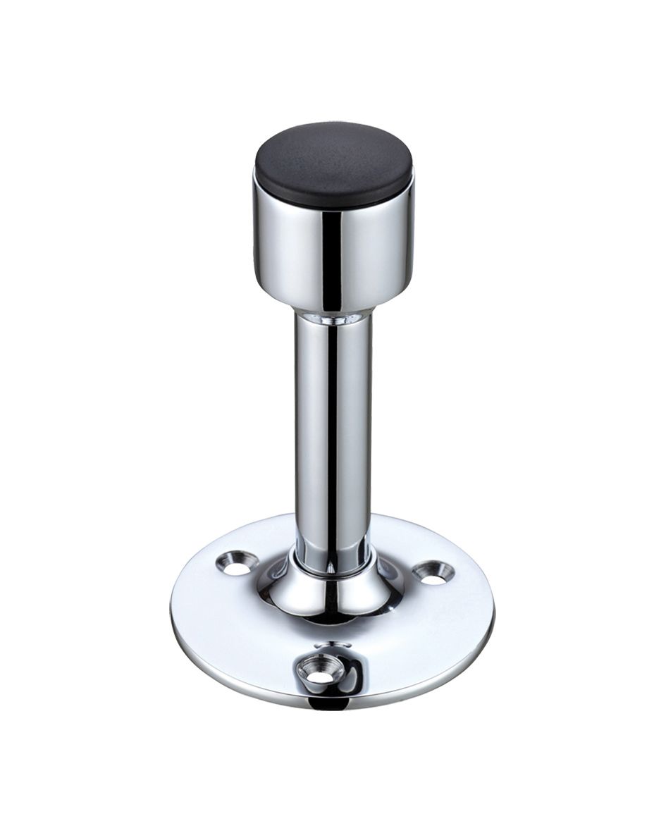Fulton & Bray FB16CP Projection Door Stop Polished Chrome