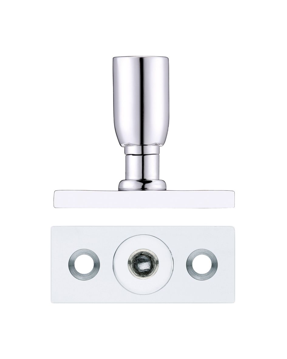 Fulton & Bray FB17CP Locking Casement Stay Pin Polished Chrome