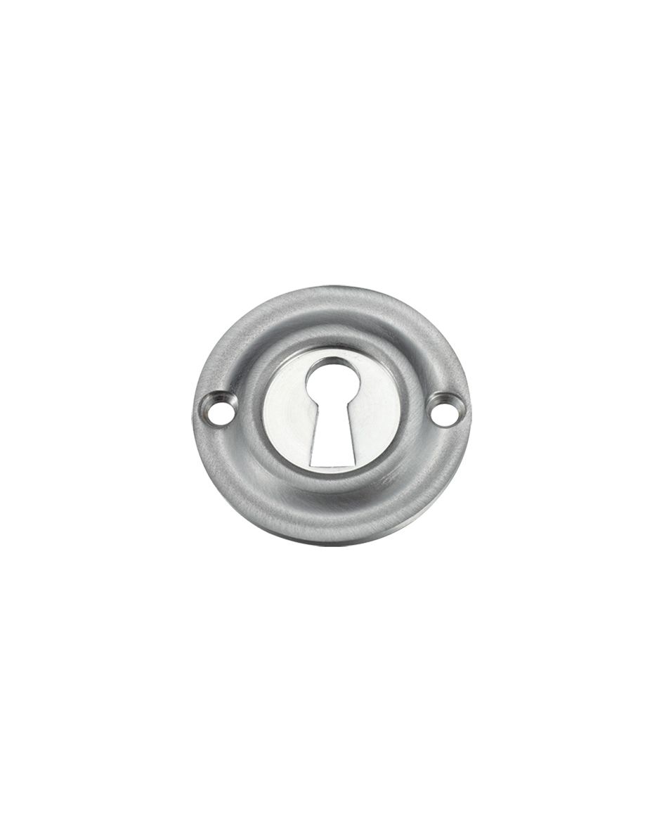 Fulton & Bray FB18SC Std. Key Profile Escutcheon Satin Chrome