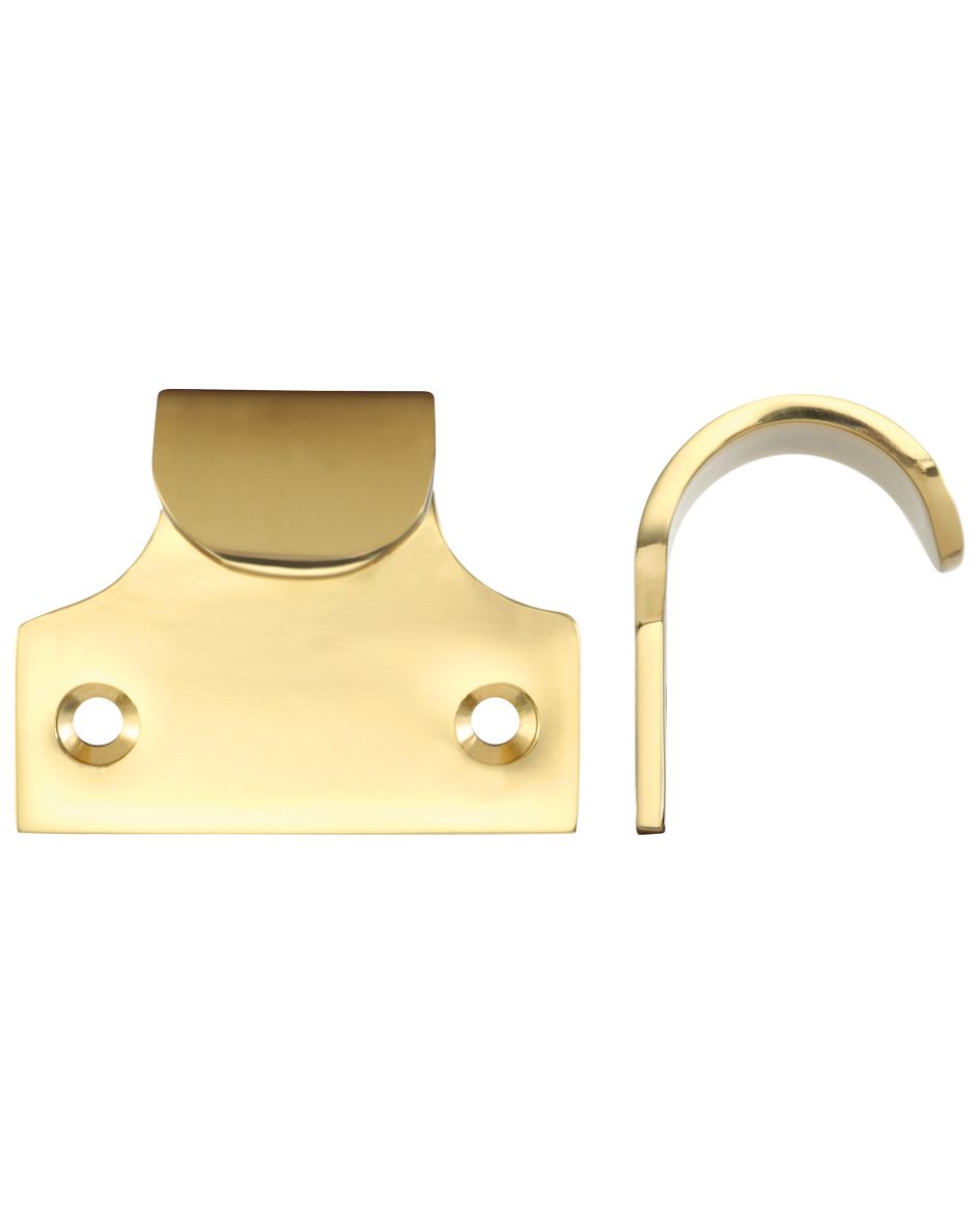 Fulton & Bray FB33 Sash Lift -51 x 48mm - Standard Polished Brass