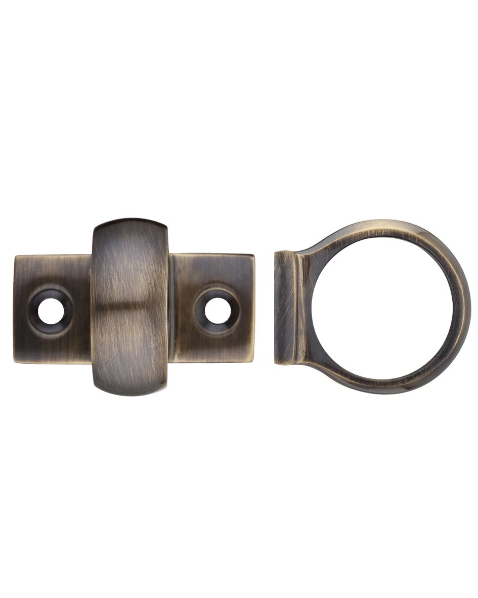 Fulton & Bray FB34FB Window Sash Ring Florentine Bronze