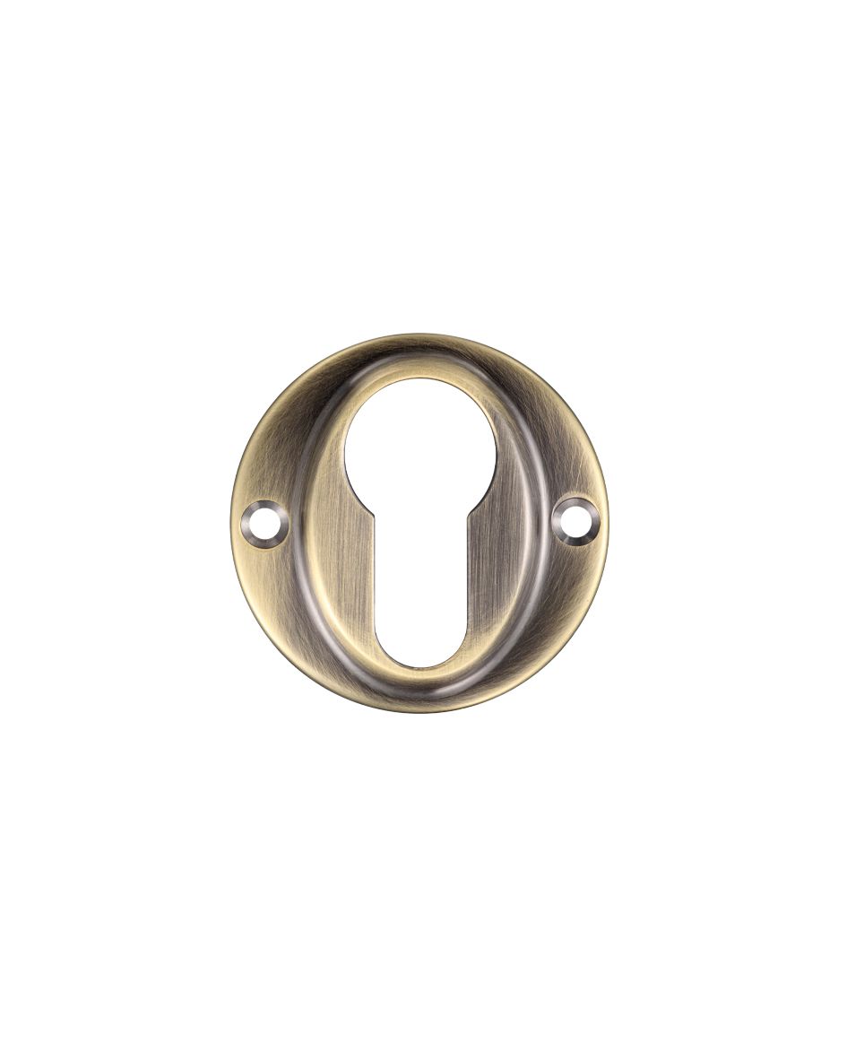 Fulton & Bray FB51FB Euro Profile Escutcheon Florentine Bronze