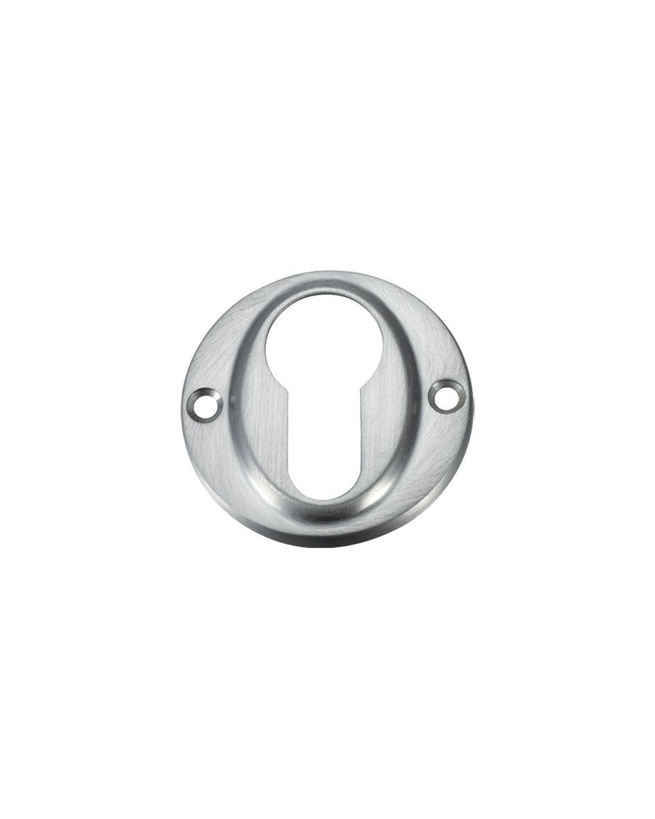 Fulton & Bray FB51SC Euro Profile Escutcheon Satin Chrome