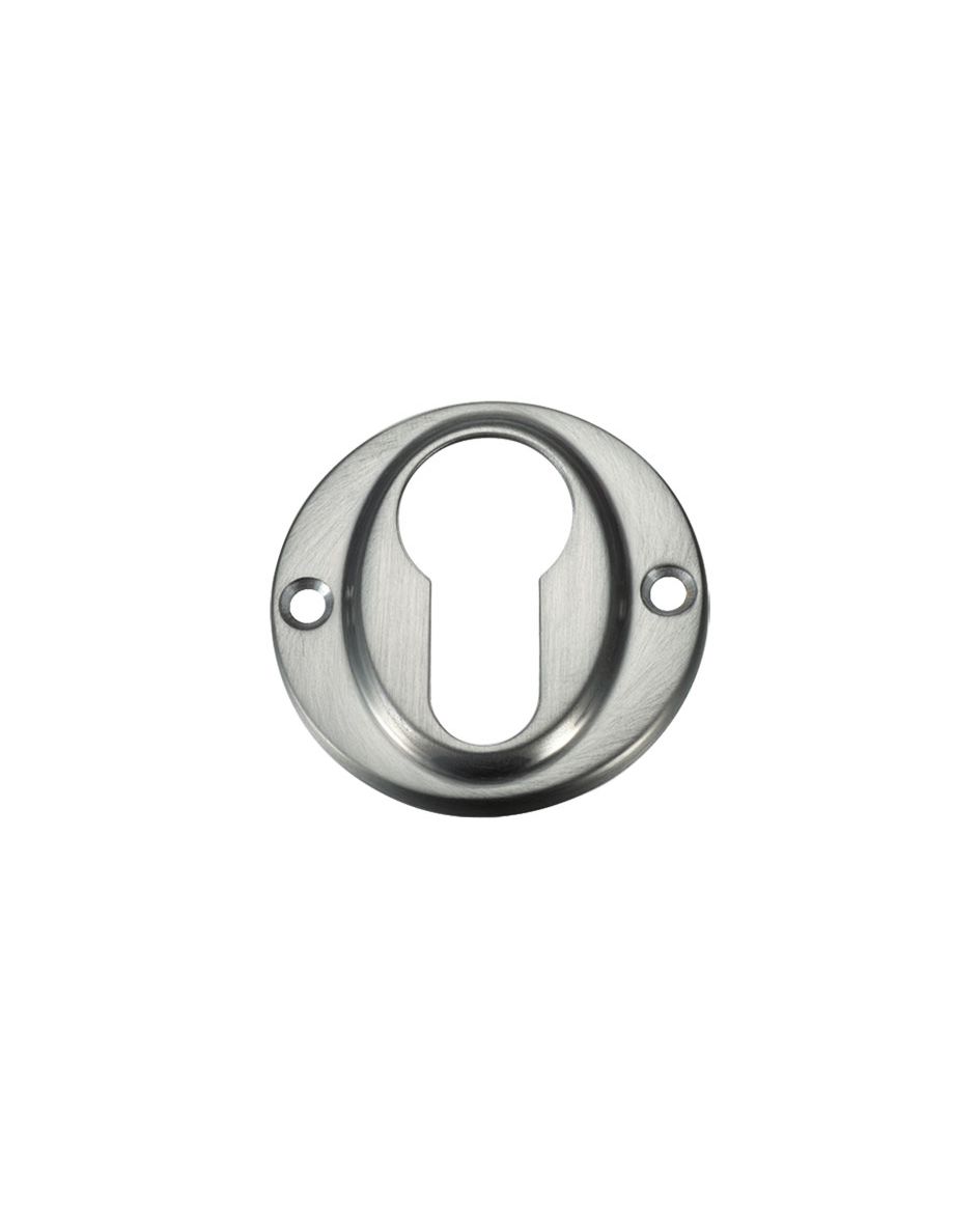 Fulton & Bray FB51SN Euro Profile Escutcheon Satin Nickel