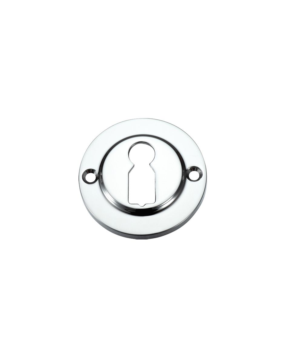 Fulton & Bray FB52CP Standard Profile Escutcheon Polished Chrome