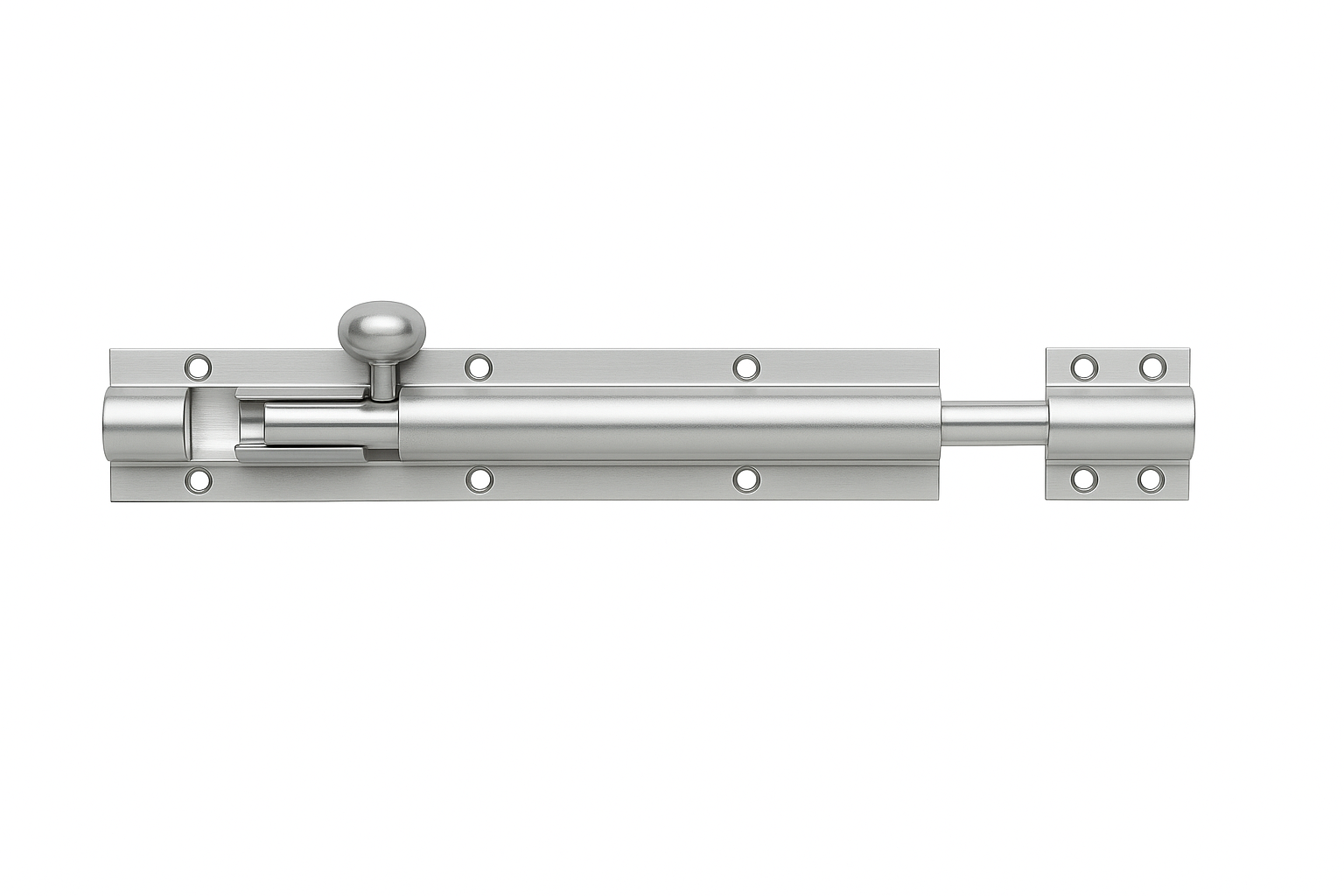 Fulton & Bray FB77SC Architectural Heavy Barrel Bolt 450mm x 50mm Satin Chrome