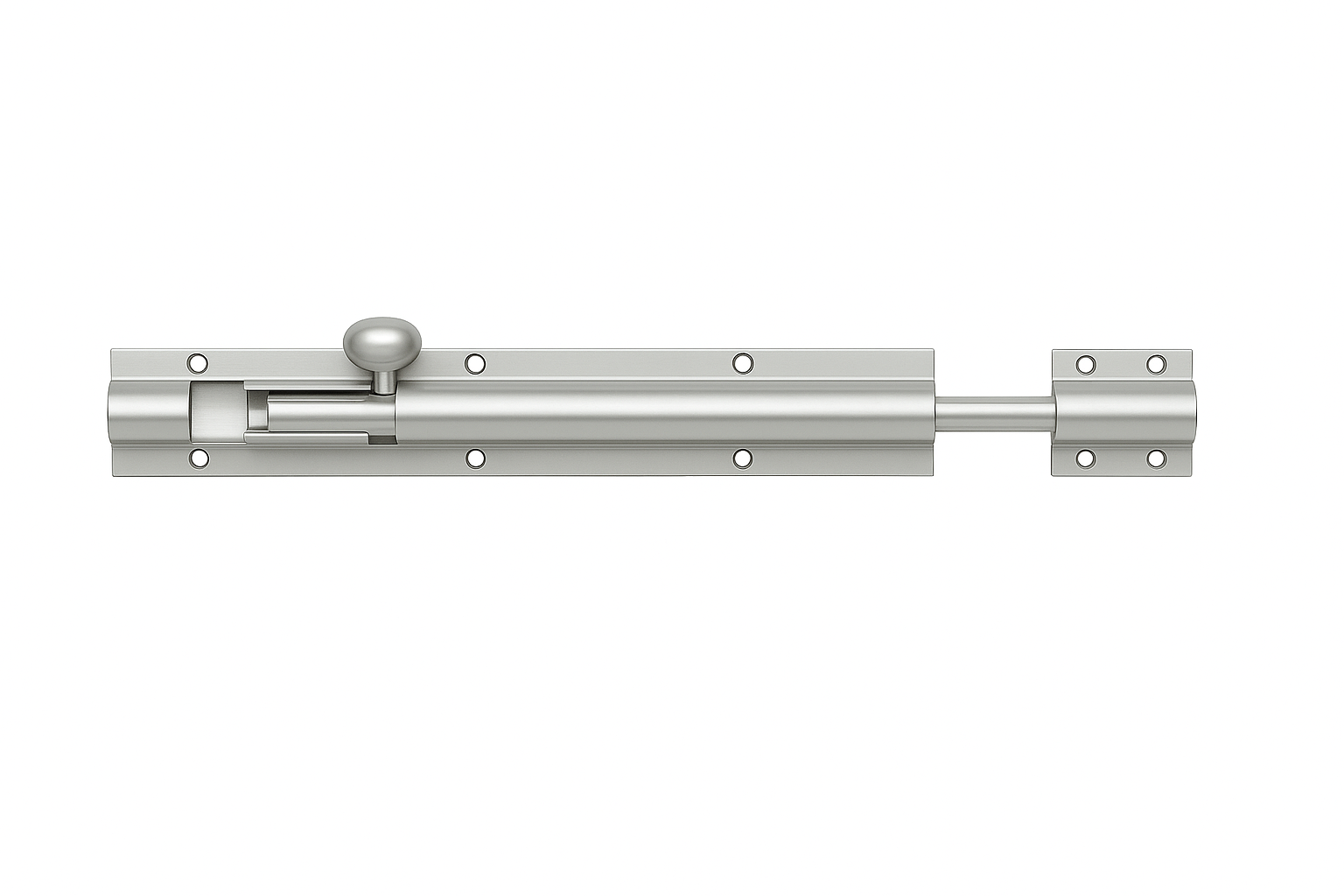 Fulton & Bray FB78SC Architectural Heavy Barrel Bolt 600mm x 50mm Satin Chrome