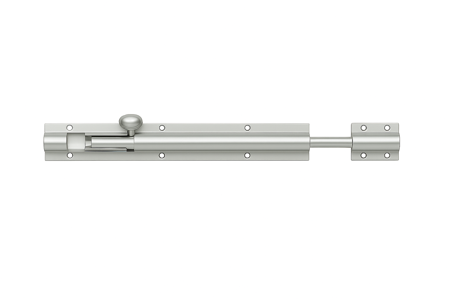 Fulton & Bray FB79SC Architectural Heavy Barrel Bolt 900mm x 50mm Satin Chrome