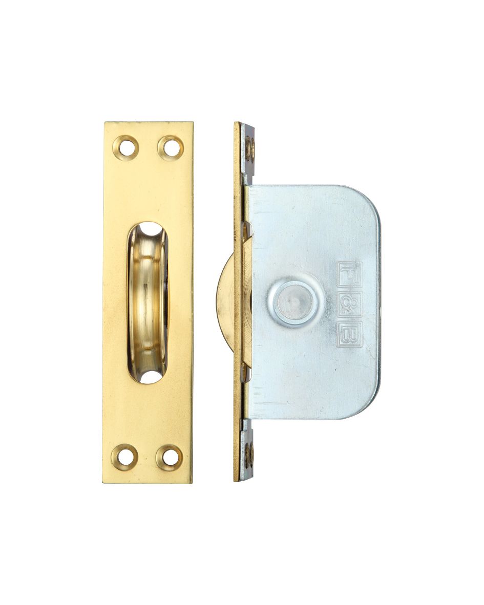 Fulton & Bray FBBP02PB Brass Ball Bearing Pulleys - 2 1/4