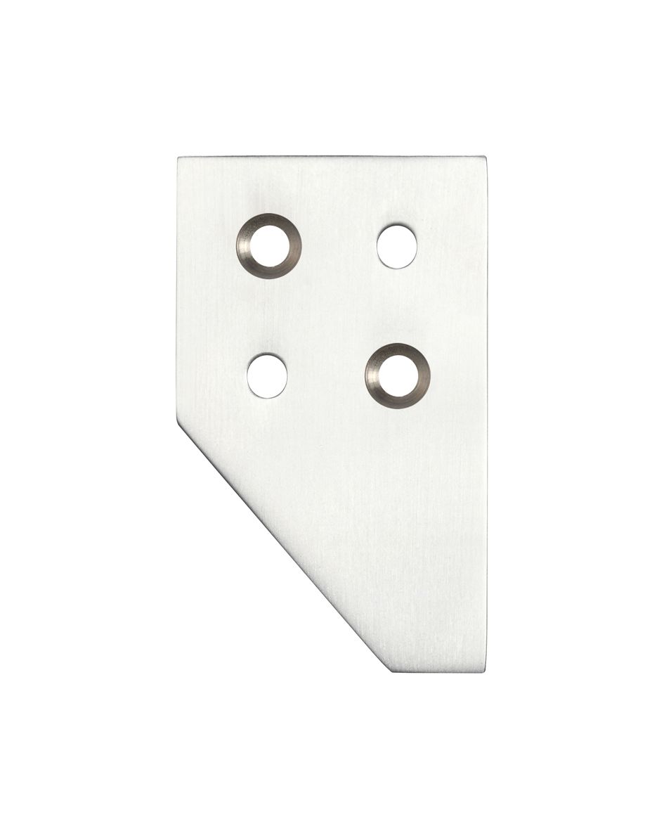 Fulton & Bray FBSP01SC Sash Strike Plate for Sash Stop Satin Chrome