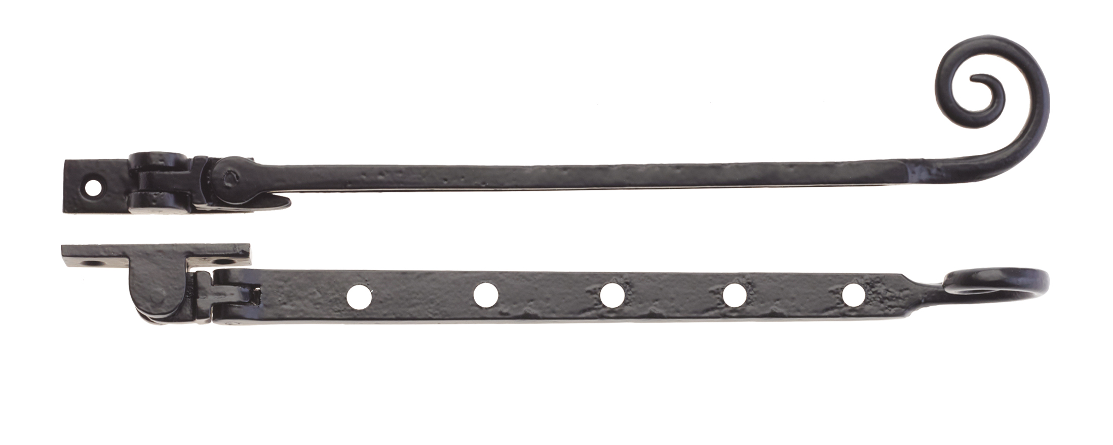 Foxcote Foundries FF90C Curly Tail Casement Stay - 12