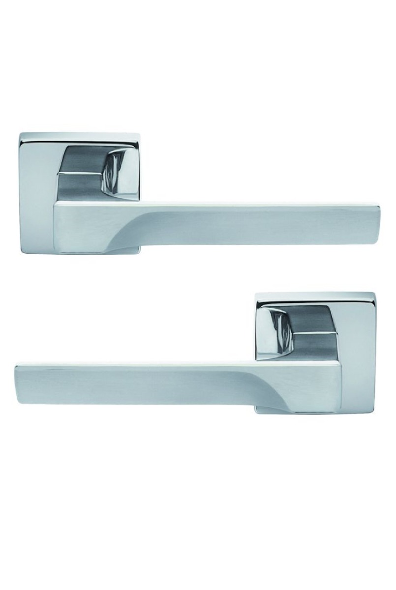 Manital FH5CP Flash Lever On Concealed Fix Square Rose Cro (Polished Chrome) Polished Chrome