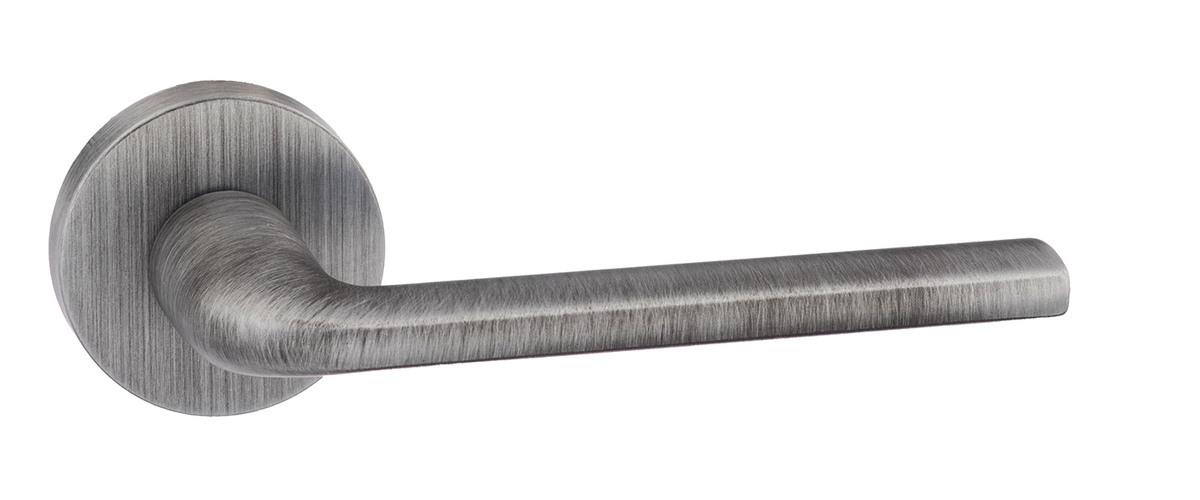 Forme Milly Designer Lever on Minimal Round Rose - Urban Graphite FMR133UG