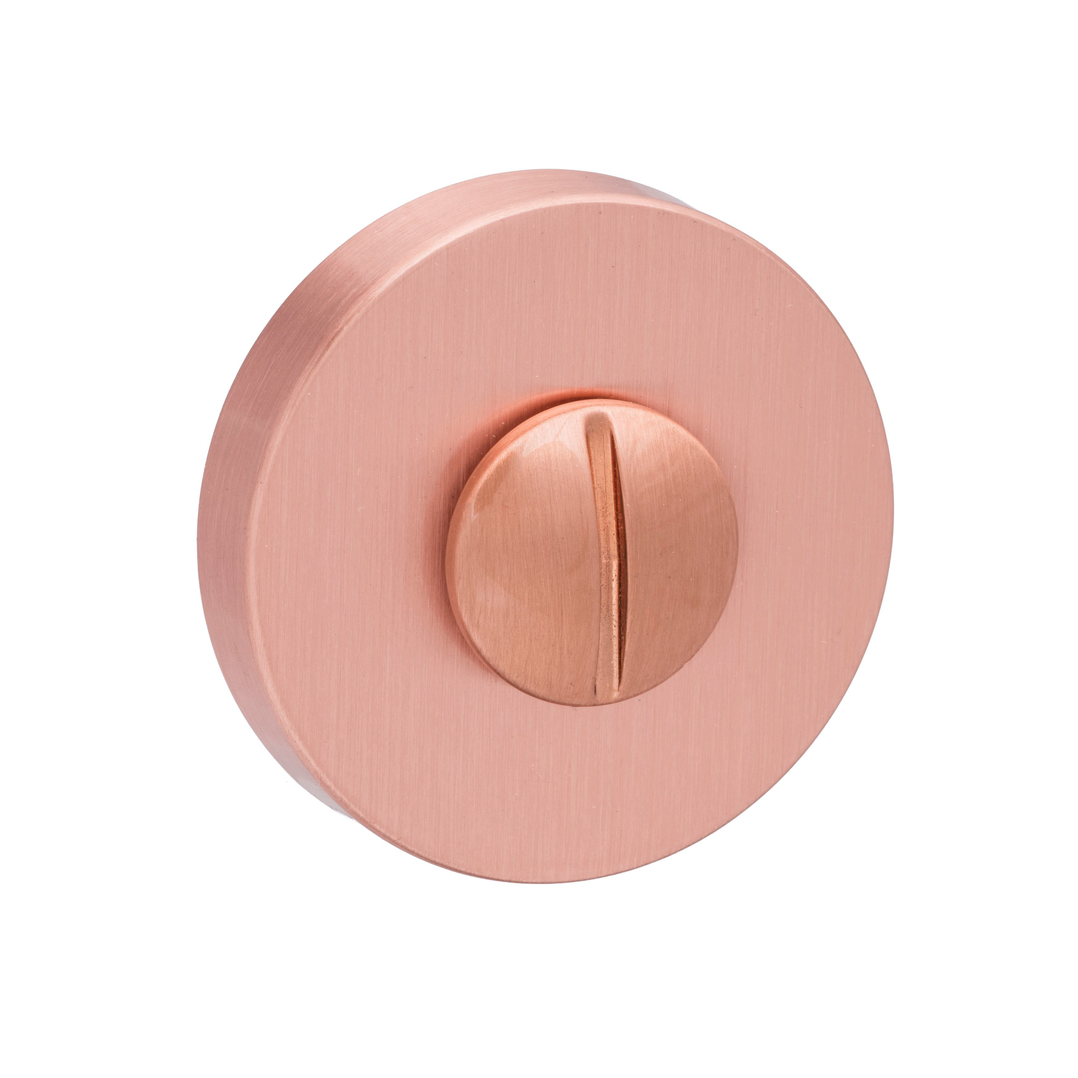 Forme WC Turn and Release on Minimal Round Rose - Urban Satin Copper FMRWCUSC