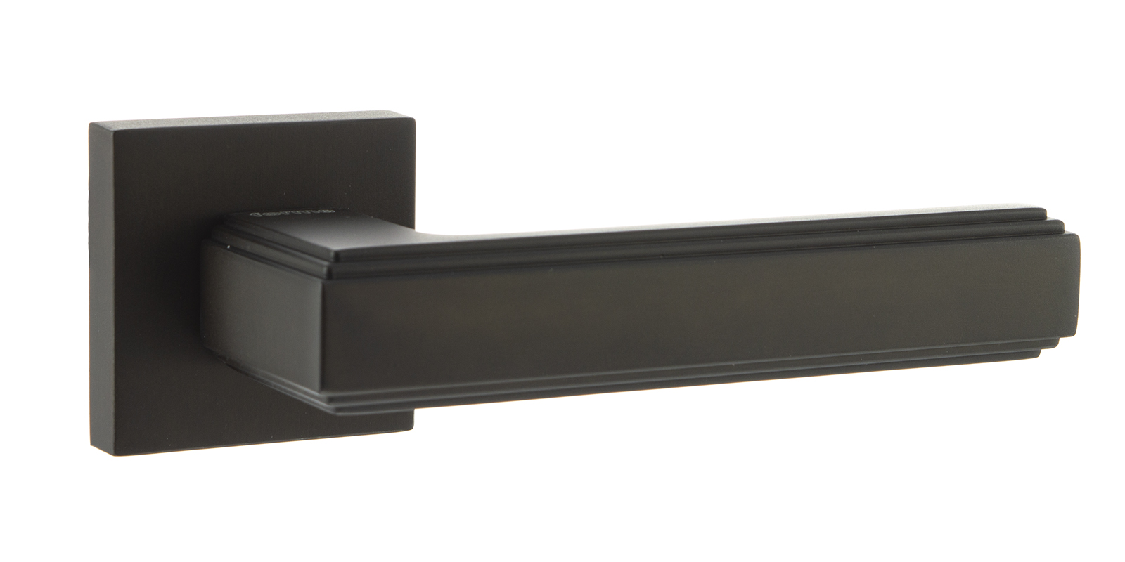 Forme Alila Designer Lever on Minimal Square Rose - Urban Dark Bronze FMS293UDB