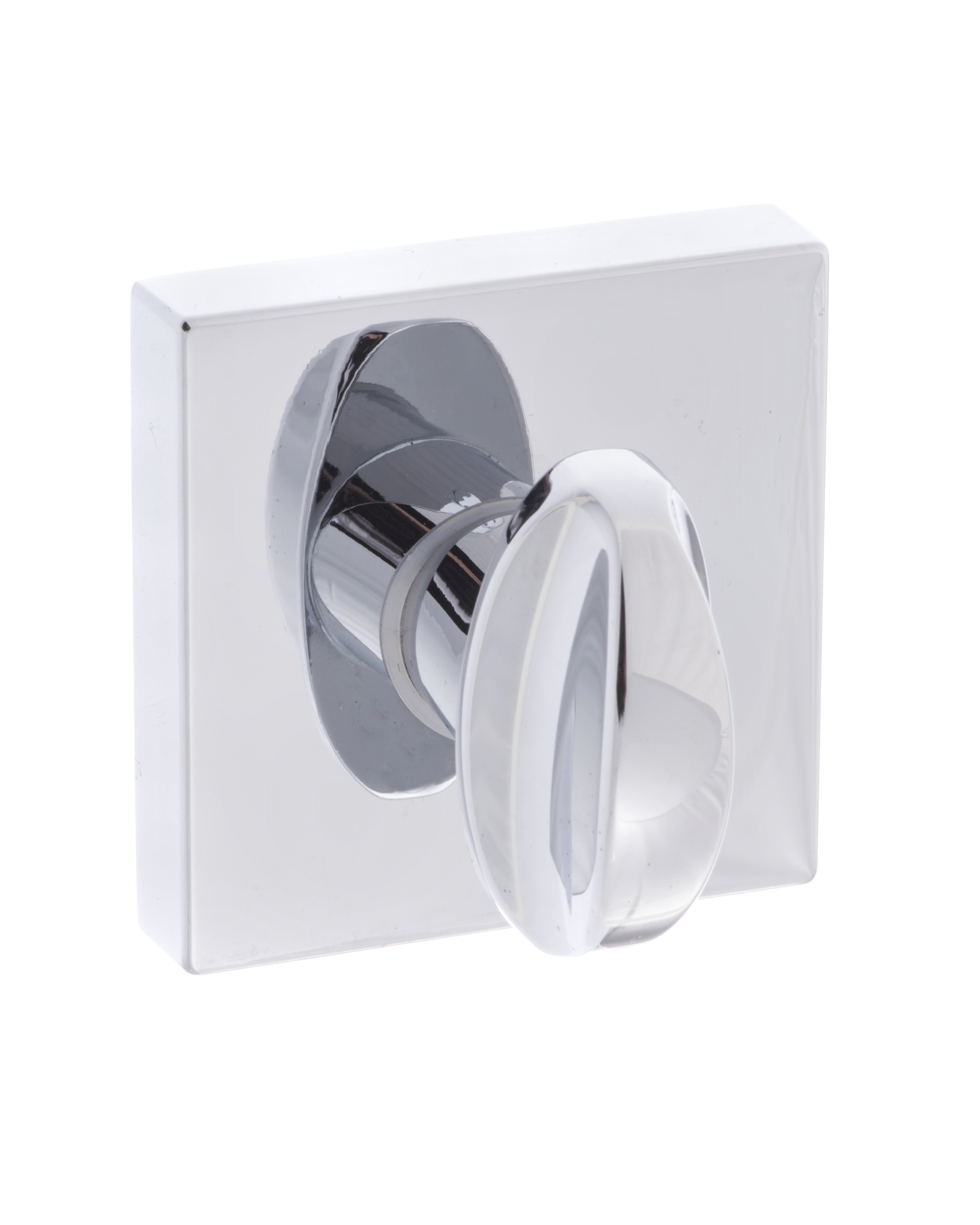 Forme WC Turn and Release on Minimal Square Rose - Polished Chrome FMSWCPC