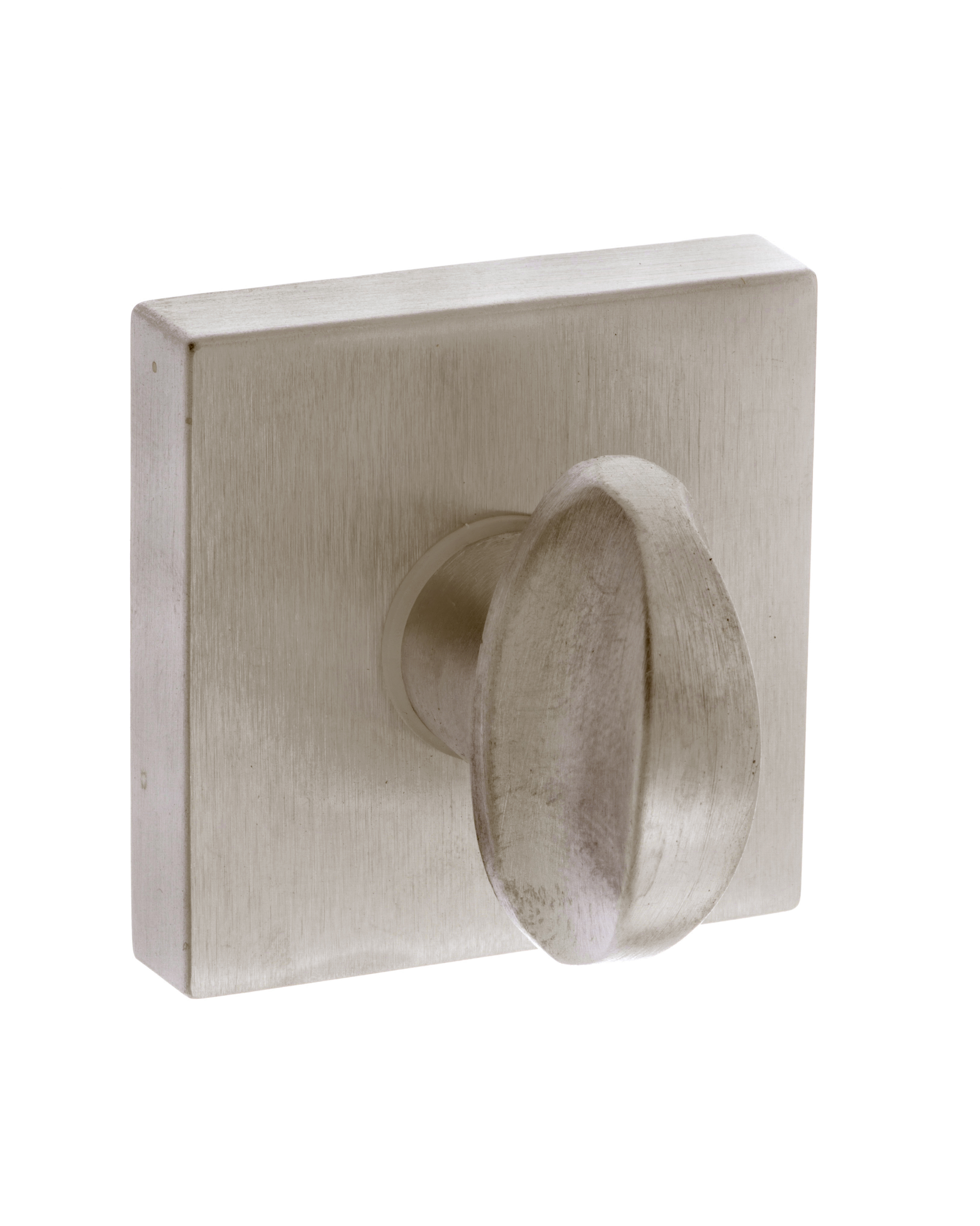 Forme WC Turn and Release on Minimal Square Rose - Satin Nickel FMSWCSN