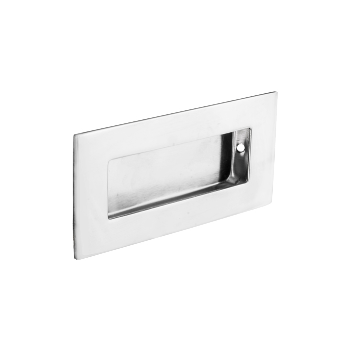 Eurospec FPH1000BSS 102 X 50mm Flush Pull - Rectangular Bright Stainless Steel