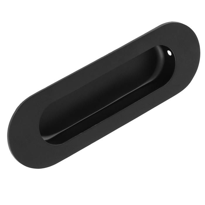 Eurospec FPH1001MB 120 X 40mm Flush Pull - Oval