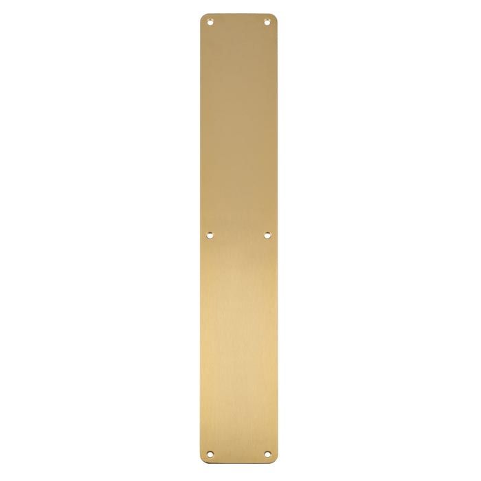 Eurospec FPP1500SPVD 500 X 75mm Finger Plate - Plain